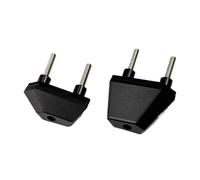 Protectores De Chasis Cuadro Para Z800 2013-2014 2015 2016 Z750 Z1000 Accesorios Para Moto Control deslizante del marco de la motocicleta(Negro)