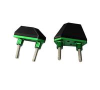 Protectores De Chasis Cuadro Para Z800 2013-2014 2015 2016 Z750 Z1000 Accesorios Para Moto Control deslizante del marco de la motocicleta(VERDE)