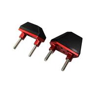 Protectores De Chasis Cuadro Para Z800 2013-2014 2015 2016 Z750 Z1000 Accesorios Para Moto Control deslizante del marco de la motocicleta(ROJO)
