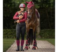 Protectores de completo QHP Eventing boots hind leg technical - Ruby / M