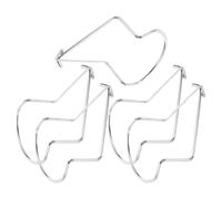 Protectores de Cuchillas de Cortacésped de Acero Inoxidable 5 Piezas | Repuesto para Cuchillas y Bases de Recortadora, Plata, Protege de Residuos, Mejora Corte y Estabilidad