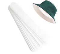 Protectores de cuello para camisas - Inserción adhesiva invisible que absorbe la humedad,Protector de sombrero,para Hombres Mujeres Adolescentes Traje de puño Traje Sombrero Interior Exterior Deportes