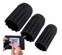 Protectores de dedos de silicona | Protectores de dedos elásticos de silicona para ganchillo, herramientas de manualidades finas, protector de dedal, herramientas de fieltro de aguja de precisión para