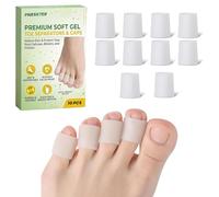 Protectores de Dedos del Pie de Gel, Protector Dedos Pie, 10 PCS