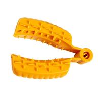 Protectores de dedos para picar alimentos, protector de rallador de verduras antideslizante, clip de mano de cocina con dientes anticortes, herramienta ajustable para agarrar alimentos, ayudante de