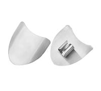 Protectores de dedos - Tapones de protección, kit de 4 piezas de protección para seguridad en la cocina, punta ergonómica ajustable con placa de metal, utensilios de cocina, cubierta dérmica para