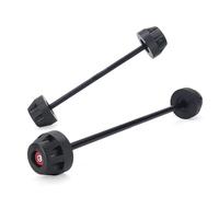 Protectores de Eje para Suzuki GSXS 1000 950, protección anticaídas, Deslizador anticolisión GSXS 1000 GT GSX S950 Motos cubrecarter Chasis de Motocicleta(Front Rear Red)