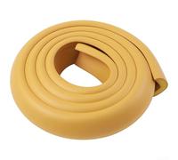 Protectores de esquina anticolisión para bebés con protector de borde en forma de L, tiras de goma con cojín absorbente de golpes y fuerte para muebles (color madera)