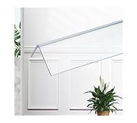 Protectores de esquina autoadhesivos de alta transparencia PETG protectores de bordes para pintura, papel pintado, lágrimas y huellas dactilares, 39.4 x 1.2 pulgadas