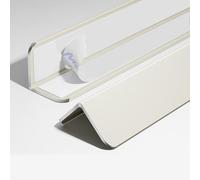 Protectores de esquina de 0,8/1,2/1,6 pulgadas de ancho, protectores de esquina autoadhesivos de aluminio, tira protectora de borde de pared, protectores de esquina(Color8,2x150cm/0.8x59.1in)