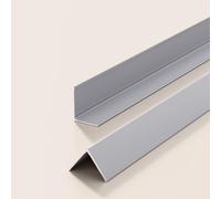 Protectores de esquina de aleación de metal, versátil moldura en L, tira protectora de calafateo, imperfecciones ocultas, engrosadas, fáciles de instalar para la protección del hogar