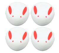 Protectores de Esquina de Mesa, Fácil Instalación, Fuerte Adherencia, Protectores de Esquina, Forma de Conejo, 12 Piezas de Silicona para el Hogar (#1)