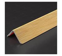 Protectores de esquina de pared autoadhesivos de grano de madera, tira protectora de borde de 89° for protección del hogar, muebles, paneles de yeso y puertas(Wood color,1.0x78.7in/2.5x200cm)