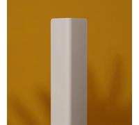 Protectores de Esquina de Pared de contención, Protector de Esquina de moldura en L de versatilidad Impermeable, Barrera de Seguridad(White3,L100cm/39in)