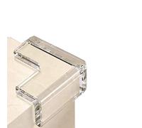 Protectores de esquina de seguridad, 12 unidades grandes de protección para esquinas de mesa de muebles transparentes, protectores de esquina de mesa para niños para muebles contra esquinas afiladas