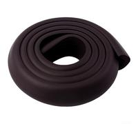 Protectores de esquina de seguridad anticolisión para bebés con tiras de goma protectoras de bordes, acolchado absorbente de golpes con respaldo fuerte para muebles (color café)