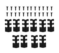 Protectores De Esquina Metálicos Para Rodapiés | 10 Piezas Suministros De Protección Para Gabinetes | Soportes De Esquina Decorativos | Para Dueños De Perros Oficina Hogar Apartamento Sala De Estar Do