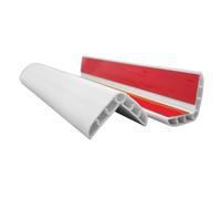 Protectores de esquina para muebles, protector adhesivo de borde de gabinete de 39.3 pulgadas, tira anticolisión, parachoques de muebles para chimenea, mesa, armario, cama, mostrador, escalera, garaje