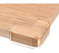 Protectores de esquina para niños, protectores de esquina de seguridad para bebés, protectores de esquina E-PROUSE para mesa, paquete de 8 con la última adherencia fuerte, tamaño mediano de 4 x 4 x