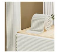 Protectores de esquinas con ribete de refuerzo, El múltiplo multicolor del guardia de parachoques la esquina espuma clasifica los 2cm gruesos 20cm par en(White,20M/65.61Ft)
