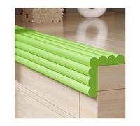 Protectores de esquinas con ribete de refuerzo, Tamaños múltiples del protector de parachoques amortiguador guardia la esquina borde seguridad espuma multicolor(Green,10M/32.8Ft)