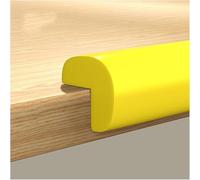 Protectores de esquinas de espuma, Protectores de esquinas for muebles, protectores bordes con relleno espuma adhesiva 3M for mesas y afiladas, topes seguridad(Yellow,5pcs)