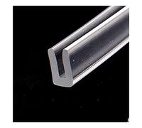 Protectores de esquinas de mesa para Junta de borde de canal de forma for proteger el borde de la cocina, transparente, 10 metros, 7 mm x 8 mm(4mm X 7mm)