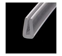 Protectores de esquinas de mesa para Junta de borde de canal de forma, ideal for el borde de la mesa de cocina, transparente, 2 mm de grosor, 4 mm x 7 mm(7mm X 13mm)