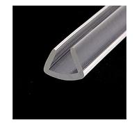 Protectores de esquinas de mesa para Junta de borde de canal de forma, ideal for el borde de la mesa de cocina, transparente, 2 mm de grosor, 4 mm x 7 mm(16mm X 10mm)