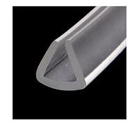 Protectores de esquinas de mesa para Junta de borde de canal de forma, ideal for el borde de la mesa de cocina, transparente, 2 mm de grosor, 4 mm x 7 mm(19mm X 12mm)