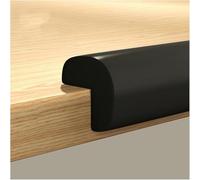 Protectores de esquinas para muebles, Protectores de esquinas for muebles, protectores bordes con relleno espuma adhesiva for mesas y afiladas, topes seguridad(Black,5pcs)