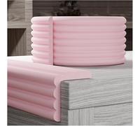 Protectores de esquinas para muebles, Protectores de esquinas for muebles, protectores bordes, relleno espuma seguridad, adhesivo fuerte, pared y mesa, cojines(Pink,10pcs)