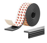 protectores de esquinas Parachoques de espuma, protectores anchos for muebles, protectores de bordes afilados for mesas(Black,10m)
