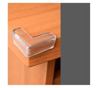 Protectores de esquinas, protector de bordes 4 piezas/10 piezas Protector de silicona de seguridad for niños Cubierta de protección de bordes de esquinas de mesa Protectores de bordes anticolisión for