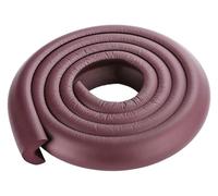 Protectores de esquinas, protector de bordes Barra protectora for niños Tira protectora estándar L Esquina de la mesa Tira de defensa anticolisión Tira de protección del borde de la puerta(Brown)