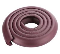 Protectores de esquinas, protector de bordes Tira de protección en L estándar for niños Esquina de la mesa Tira de defensa contra colisiones Tira de protección de bordes de puertas(Brown)