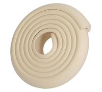 Protectores de esquinas, protector de bordes Tira de protección en L estándar for niños Esquina de la mesa Tira de defensa contra colisiones Tira de protección de bordes de puertas(Beige)