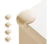 Protectores De Esquinas Reforzados,Protectores De Esquinas,Fabricados En PVC,Suaves Al Tacto,con Un Diseño De Esquinas Redondeadas Y Reforzadas,Fáciles Limpiar(White,O-shaped)