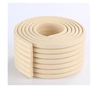 Protectores de esquinas resistentes a prueba de bordes, protectores de esquinas autoadhesivos de 2 m - Soft Foam Bumpers for Table, Desk, Furniture, Safety Anticolision Strips(FZT01-Black)