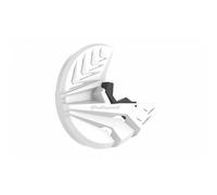 POLISPORT 8155100002 - Protector de disco & horquilla inferior fabricado en polipropileno resistente a los impactos y a la abrasión compatible con motocicletas HONDA en color Blanco