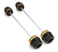 Protectores De Horquilla Delantera Trasera para Yamaha YZF R3 YZF-R3 Yzfr3 2015-2025 Deslizadores Chasis Protección contra Caídas Moto Cubierta Deslizante Eje Horquilla Delantera