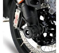 Protectores de horquilla r&g racing-negro para moto repuestos accesorios piezas
