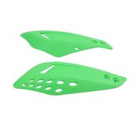 Protectores de la mano del motocross de la aleación para la seguridad Off-Road (verde)