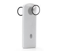 protectores de lente compatibles con Ricoh Theta SC2/S/V, protector de lente panorámico con cubierta de silicona
