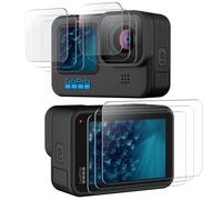 Protectores de lente para GoPro 10, paquete de 9 Transparent
