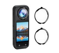 Protectores de lente para Insta360 X5, protector de lente de cámara óptica, cubierta protectora de PC para lente Insta 360 X5, extraíble, antivaho, antiarañazos, accesorios de tapa de lente de cámara