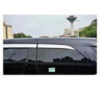 Protectores de Lluvia Compatible con Honda Odyssey, protección Especial contra la Intemperie Compatible Ventanas Coche, Revestimiento Platino, Cejas cromadas