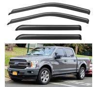 Protectores de Lluvia para Ventana para Ford F150 SuperCrew 2015-2024, Viseras de ventilación, deflectores de Viento para F-150 Raptor F250 F350 F450 F550 Super Duty Crew Cab 2017-2024
