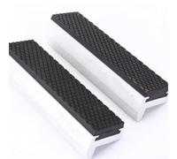 Protectores de mandíbula de tornillo de fuerza industrial con instalación magnética y diseño de base gruesa para minimizar la vibración durante aplicaciones de sujeción de alto par (2 piezas de 5