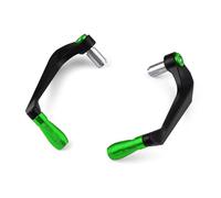 Protectores de Manetas Moto para Hornet CB600F CB900F CB250F Protectores De Palanca De Motocicleta Manillar De Protección contra Caídas(Verde)